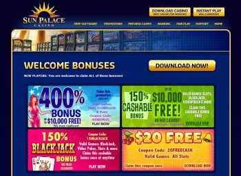 sun palace casino coupon codes.